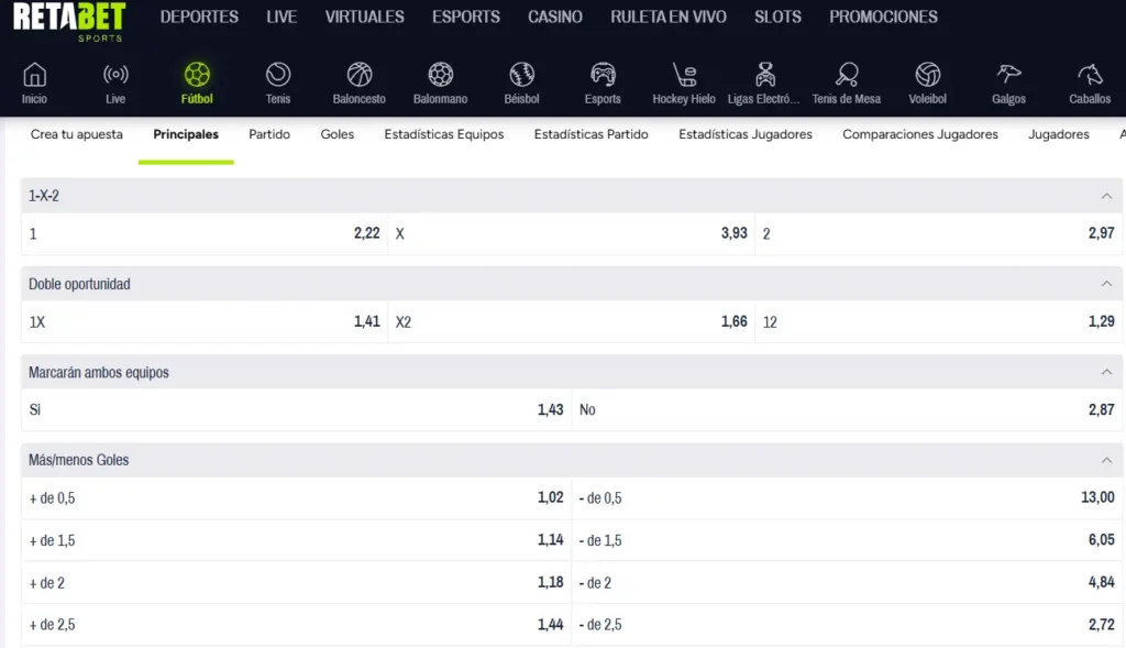 apuestas deportivas retabet