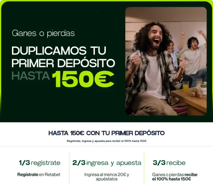 retabet bono bienvenida